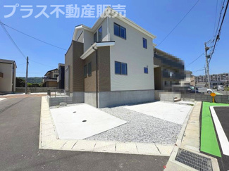 【外観】 | 完成しました。物件内部もご見学頂けます。プラス不動産販売にお任せ下さい。