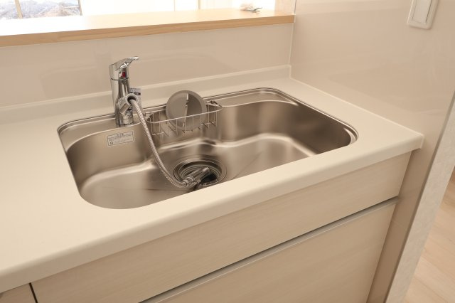 《仲介手数料無料》西区大字宝来1279-1新築一戸建てクレイドルガーデンのキッチン|撮影日 2025年11月10日 13:45 晴れ