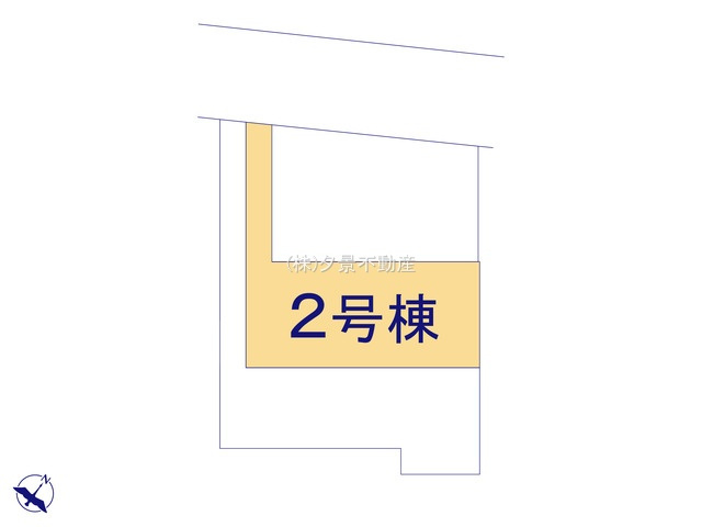《仲介手数料無料》西区大字宝来1279-1新築一戸建てクレイドルガーデンの区画図