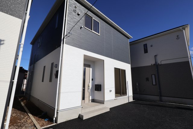 《仲介手数料無料》西区大字宝来1279-1新築一戸建てクレイドルガーデンの外観|撮影日 2025年11月10日 13:45 晴れ