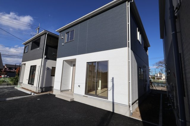 《仲介手数料無料》西区大字宝来1279-1新築一戸建てクレイドルガーデンの外観|撮影日 2025年11月10日 13:45 晴れ