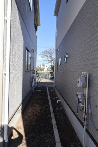 《仲介手数料無料》西区大字宝来1279-1新築一戸建てクレイドルガーデンの外観|撮影日 2025年11月10日 13:45 晴れ