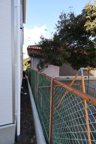 《仲介手数料無料》西区大字宝来1279-1新築一戸建てクレイドルガーデンの外観|撮影日 2025年11月10日 13:45 晴れ