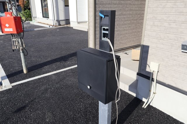 《仲介手数料無料》西区大字宝来1279-1新築一戸建てクレイドルガーデンのセキュリティ|撮影日 2025年11月10日 13:45 晴れ