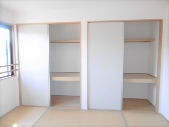 ベリークレセントの収納|大きなものも収納できそうです