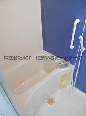 クレール津福1の浴室|お風呂で日々の疲れを落としましょう