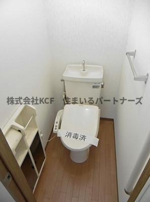 クレール津福1のトイレ|トイレもきれいです