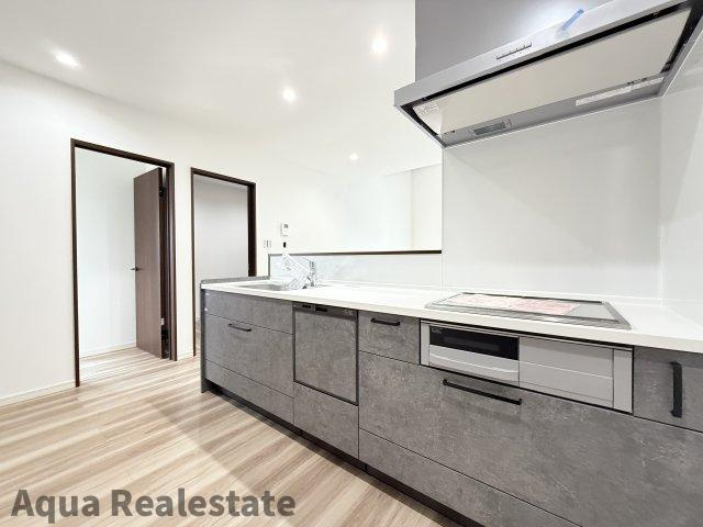 丸亀市飯山町川原の新築一戸建のキッチン|キッチンです