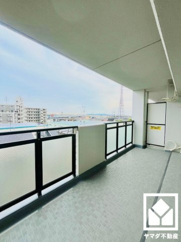 グラン・コート北宇治2のバルコニー