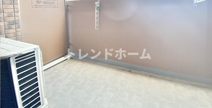 プレサンス天満橋アンジェのバルコニー|選べる家電プランあり！！