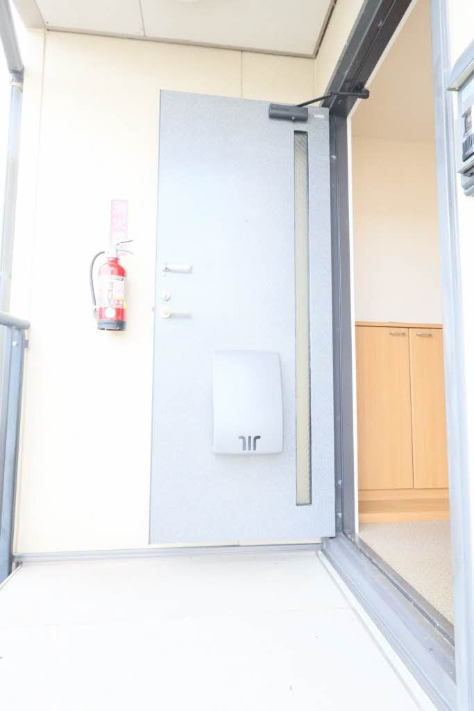 シャーメゾン・エクセルの玄関