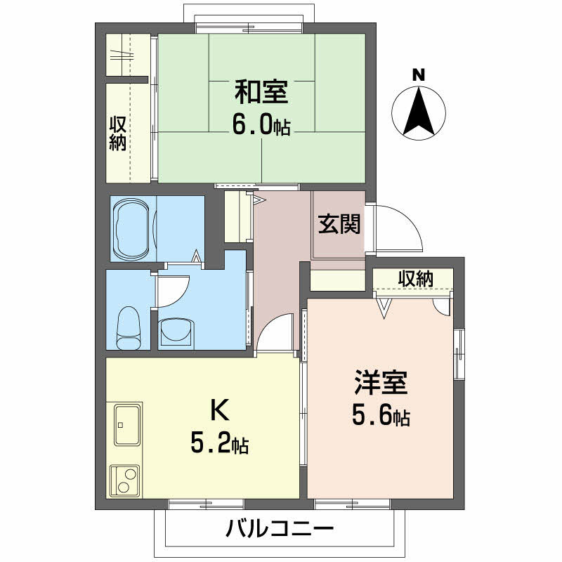 シャーメゾン・エクセルの間取り