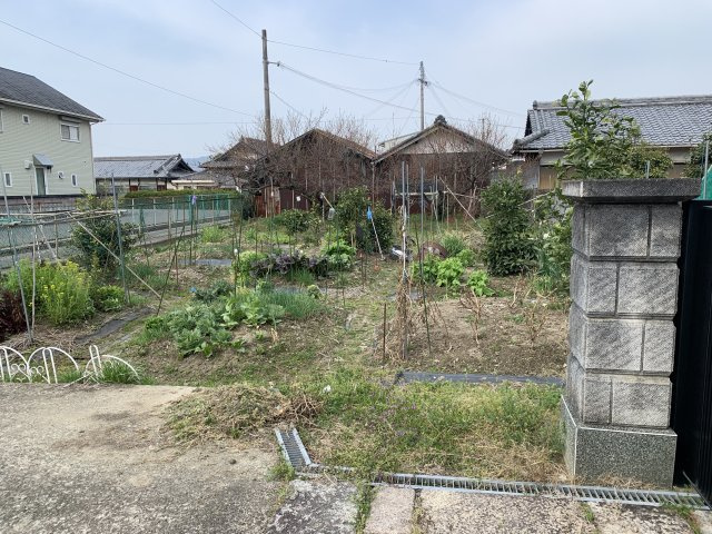 紀の川市花野　中古戸建の庭
