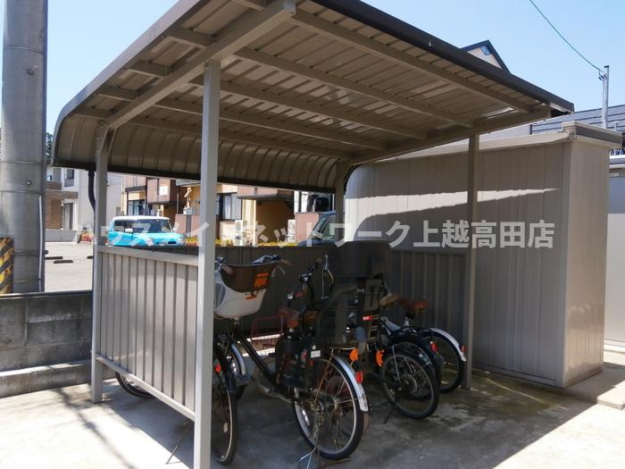 シャンブル・アンソレイエのその他共用部分|駐輪場