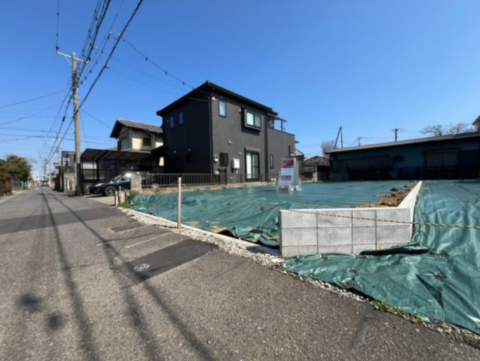 平塚市達上ヶ丘売地　A区画の外観