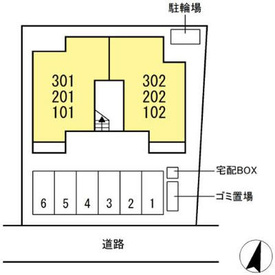 【区画図】 | D-ROOM美野島