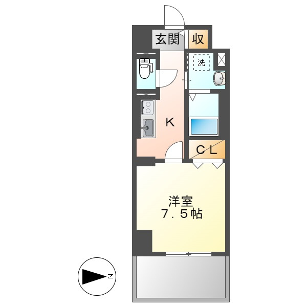 ケイマイティⅡの間取り