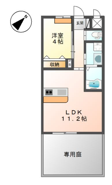 セルリアン　コートの間取り