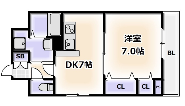 【間取り】 | CITY SPIRE難波南（NCA難波南）