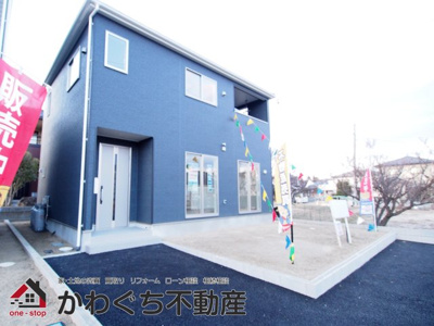 【外観】 | Cradle garden　本宮市高木第６　２号棟 | ★内覧予約で新米2kg★