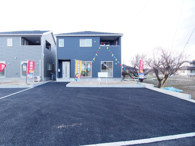 【駐車場】 | Cradle garden　本宮市高木第６　２号棟