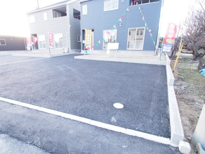 【駐車場】 | Cradle garden　本宮市高木第６　２号棟