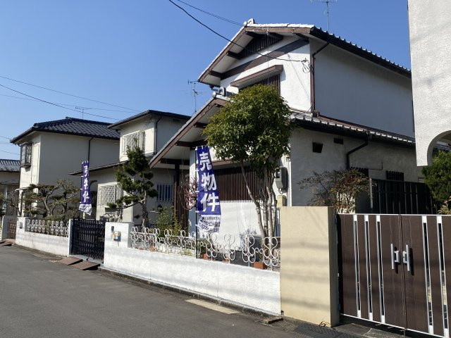 木津川市木津南後背　中古戸建の外観|おしゃれな外観です