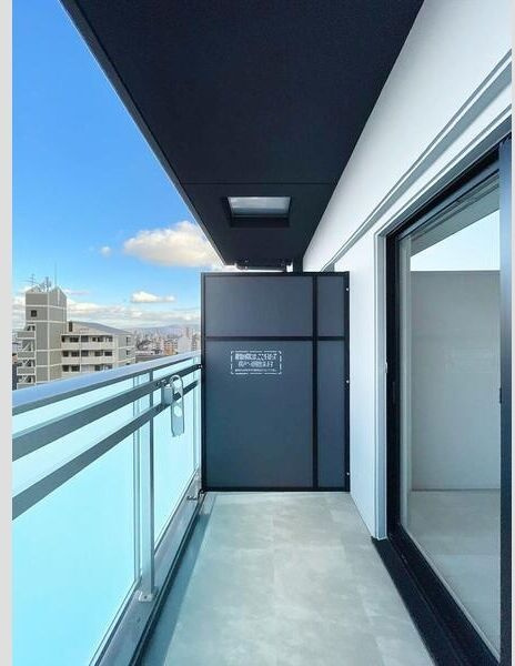 S-RESIDENCE上新庄ascentのバルコニー