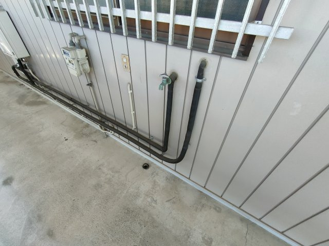 カトレアコーポの洗面所|洗濯機置き場