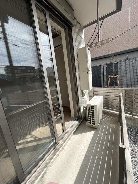 Housekul KT2のバルコニー