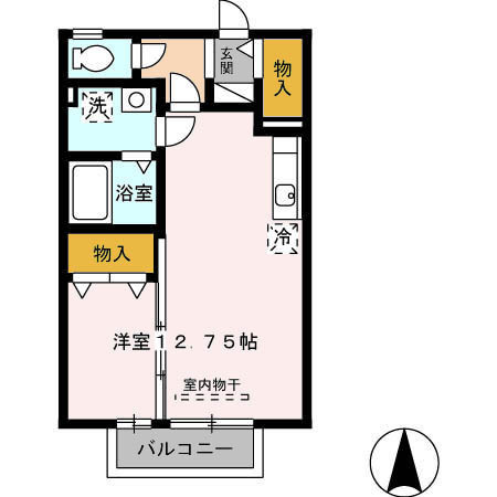 【間取り】 | Ｅｌｌｅ　Ｓｏｐｈｉａ　A棟
