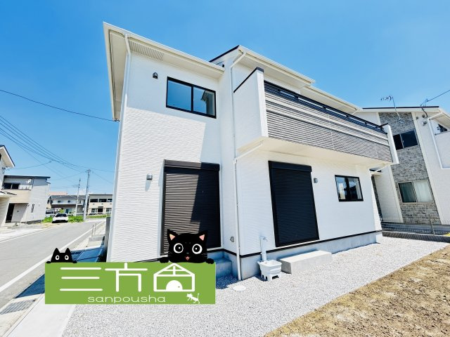 新築　前橋市上新田町　全５棟　Blooming　Garden　5号棟の外観|現地写真　2025年6月完成しました！ご内覧等、お気軽にお問合せください♪　							
