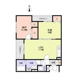 フォレストクリエオーレ大蔵海岸の間取り