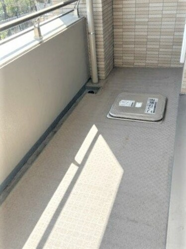 ライオンズヒルズ高峯参番館のバルコニー