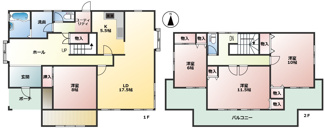 【間取り】 | 日の峰３丁目　中古戸建 | 図面と現況が異なる場合は現況を優先します