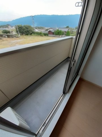 メゾン・シャンボールのバルコニー