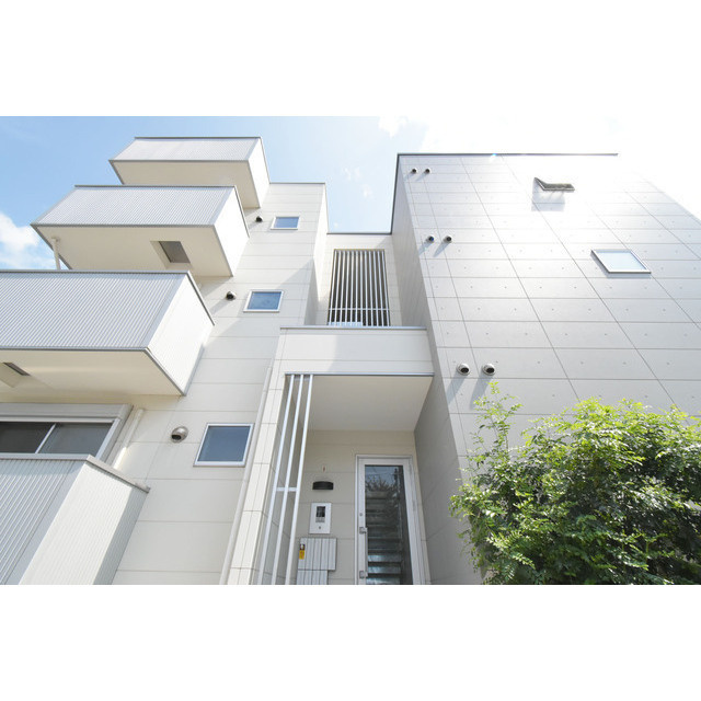 久留米市荘島町のアパートの外観