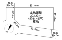川西市松が丘町　建築条件無土地の画像