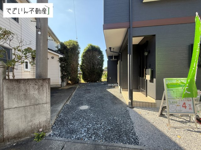 【駐車場】 | 熊谷市石原　中古住宅   | 現地(2025年10月撮影)