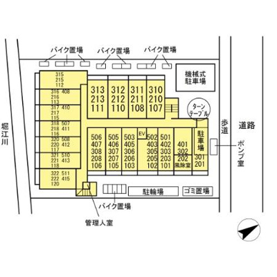 【区画図】 | イーストサイドレジデンス