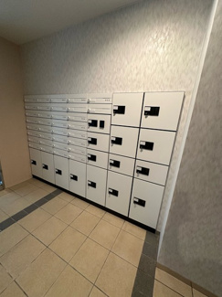 【その他共用部分】 | 共用エントランスには宅配BOXがあるので荷物の受け取りもスムーズに♪再配達を依頼する手間が省けます☆