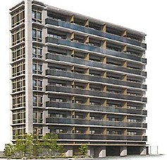 ローレルコート生駒ザ・レジデンスの外観