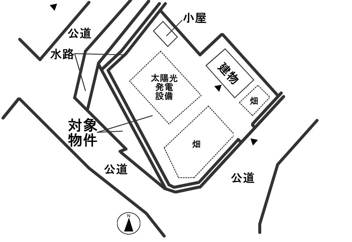 ６４７１９　揖斐郡揖斐川町上野中古戸建ての区画図