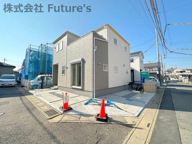 三郷市彦成1丁目　新築戸建　全6棟　4号棟の駐車場|カースペース2台駐車可能