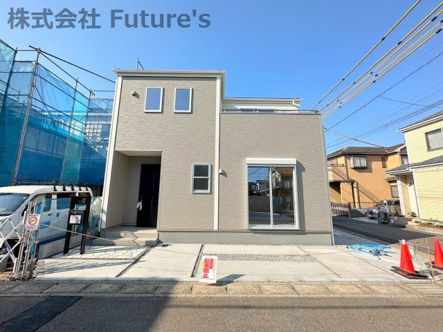 三郷市彦成1丁目　新築戸建　全6棟　4号棟の外観|閑静な住宅街に佇む全6棟の新築分譲住宅