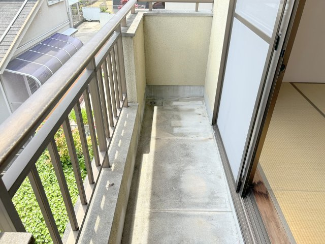 生駒白庭台賃貸住宅のバルコニー
