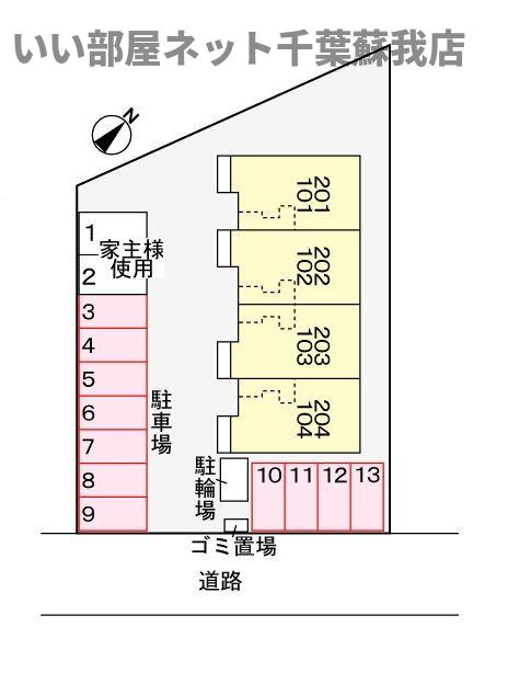 プルランドの区画図