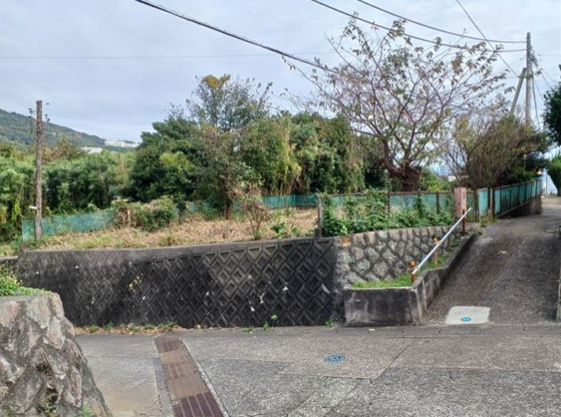 【前面道路含む現地写真】 | 東伊豆町稲取　売地