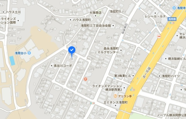 カーサ・アダージオの地図