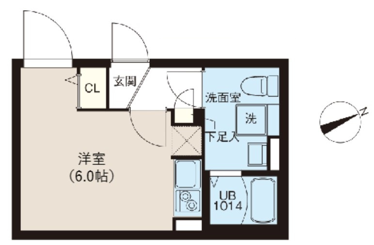 レピュア早稲田レジデンスⅡの間取り